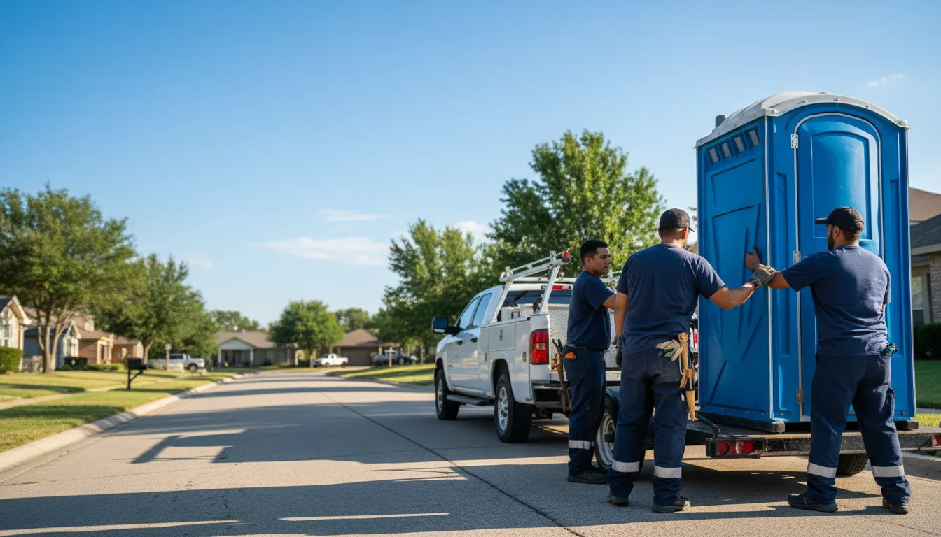 Portable Toilet Rental in Sanford, TX near me
